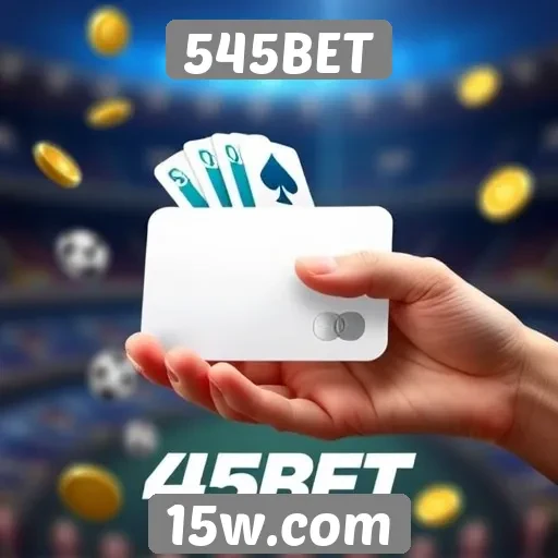 Métodos de pagamento aceitos no 545BET